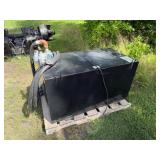 Delta 100gal Fuel Tank, Full of Diesel, 25ft Hose,