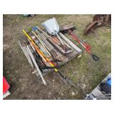 Asst. Shovels, Pitchforks, Yard Tools