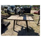 Craftsman Radiam Arm Saw, 120v on Metal Stand,
