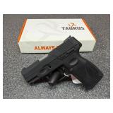 Taurus G2c 9mm Semi Auto, 2-12rd Mags, 3.26in.