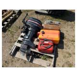 Mercury Merc 200 Outboard w/6 Gal Gas Can & 2 Gal