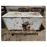 Heavy Duty Metal Cabinet, 52inWx21inDx2ftT