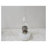 Aladdin Mod.B Oil Lamp w/Milk Glass Base,