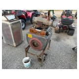 Wisconsin 4 Cyl. Motor on Metal Stand,