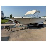 1974 Island IMP 20ft. Boat w/Tandem Axle Roller