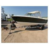1976 Silverline 20ft Boat w/Heavy Hauler Single