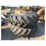 2-18.4-38 Tires on Band Duel Rims