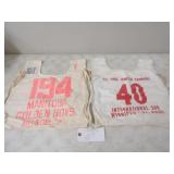 2-Vintage I500 Race Bibs, #194 & #40