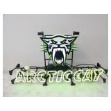 NIB-2011 Arctic Cat Neon Sign w/Chain, 32inWx18inT