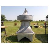 Galvanized Cupola, Approx 100in. T x 4ft. x 4ft.