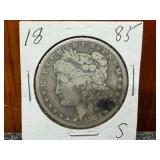 1885-S Silver Morgan Dollar