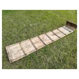 Wooden Toboggan