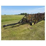 9 Section 45ft. Harrow, Pull Type, Hyd. Cylinder