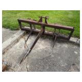3 Prong Bale Spear Adj. Loader or 3pt. Hook up