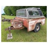 Ford Pickup Box Trailer w/100 Gal. Service Tank,