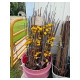100-Steel Elec. Fence Posts