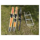 2-Team Combo HO Water Skis, Taper Flite Riviera Wa