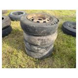 4-145SR13 Tires (2 Do Not Hold Air) on 4 Hole Rims