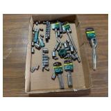 Sockets 3/8-1/4in, Ratchets, Extentions