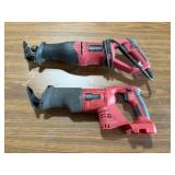 Toolshop 18v & 110v Reciprocating Saws