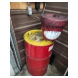 30 Gal. Waste Oil Barrel w/Screw in Funnel,