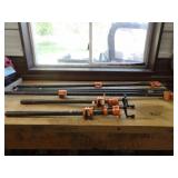 Set of 4 Pony Metal Clamps