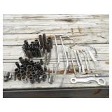 Asst. Snap On Sockets, 12 Various Wrenches