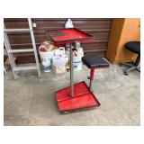 Adj. Shop Cart/Seat on Wheels