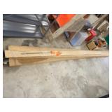 2-10ftx2in Boards, 1 Mahogany Board 8ft Long