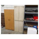 4 Shelf Plastic Cabinet 25inWx69inT