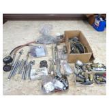 Asst. Air Hose Connectors, Gauges, Heads, Misc
