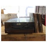 BSR 2310X Record Player w/30 Asst. Records