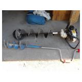 Jiffy Ice Auger, 8in Bit, Hand Ice Auger