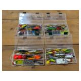 4-Bass Pro Cases w/Tackle