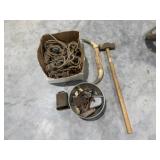 Sledge Hammer,Block & Tackles,Horns, Misc. Vintage