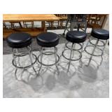 4-30in. H Swivel Bar Stools