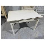 36 1/2 x 23 x 26.5in. Table w/Drawer