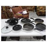Nordicware Frying Pan w/Lid, 5-Misc Frying Pans