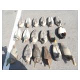 18-Foam/Cork Duck Decoys