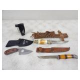 Browning Mod.087 RMEF 3.25in Knife w/Canvas, &