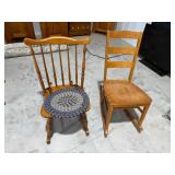 2-Wood Rocking Chairs