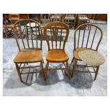3-Wood Chairs