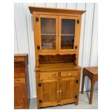 37.5x18x78.25in. Hutch w/Doors, Shelves, Drawers