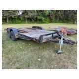 1992 80in. x 16ft. Tandem Axle,Bumper Pull,Trailer
