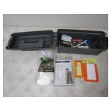 Plan Shot Shell Box w/50cal Bullets, &