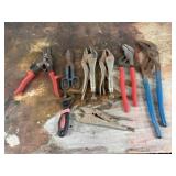 Channel Locks, Pliers, Vise Grips, Misc.