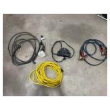 Jumpers, 2-Ext. Cords, Surge Arrest Plug In, Light