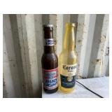 Corona & Budlight Large Plastic Bottles