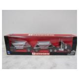 New Ray Kenworth W900 1/32 Semiw/Twin Dump Trailer