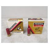 25-Federal 12ga 2 3/4in Magnum 4 Shot, &
